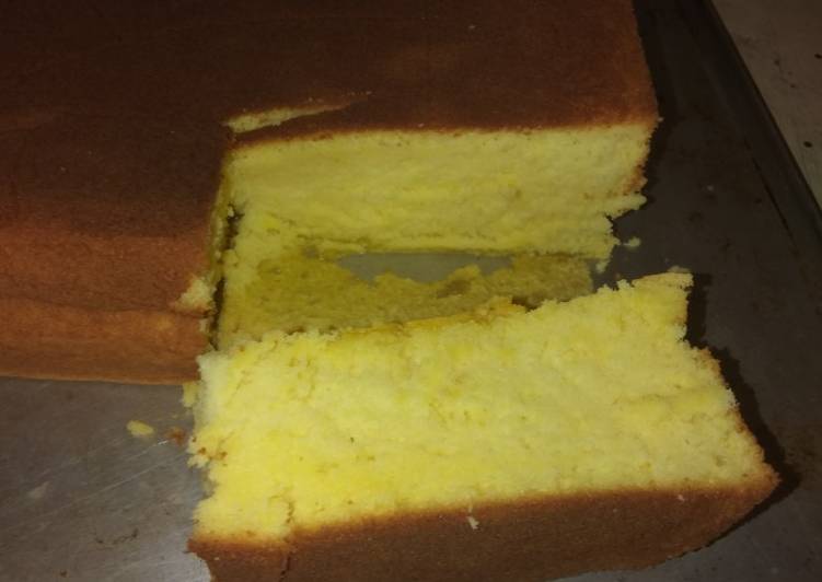 Spready sponge cake