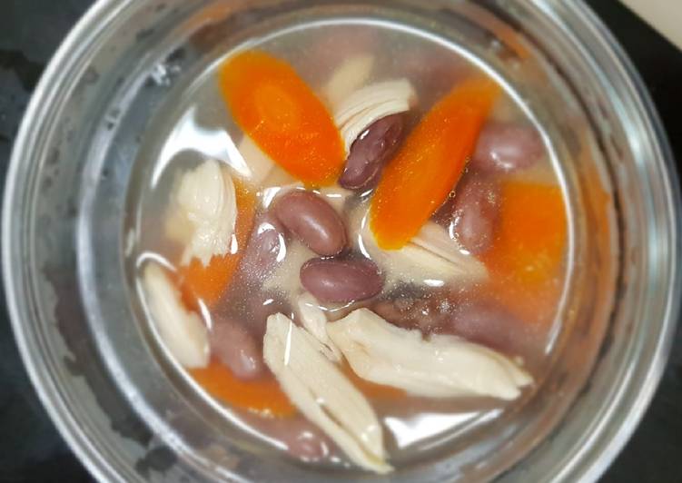 Langkah Mudah untuk Menyiapkan Sop Ayam Kacang Merah yang Lezat