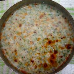 A picture of Pudhina raitha with dasi choka....