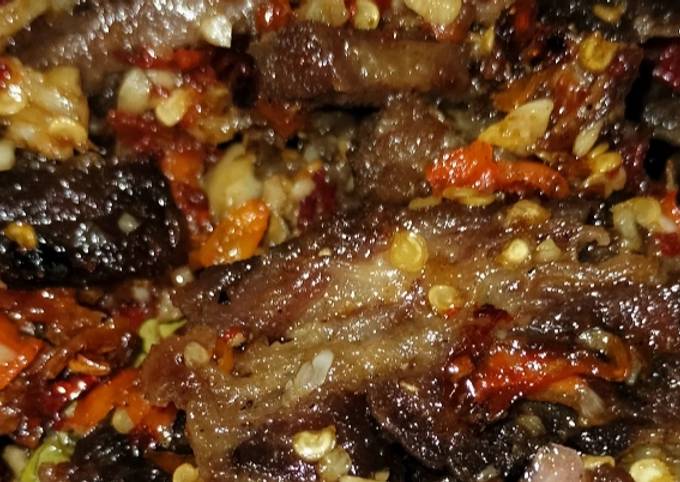 Resep Dendeng Balado Daging Masak Pedas Bumbu Super Sederhana Oleh