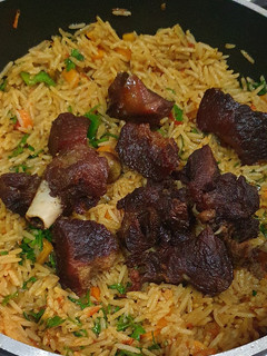 A picture of One pot rice dish.