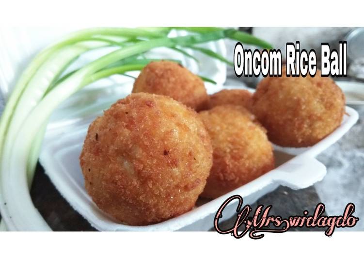 Resep Oncom Rice Ball, Sempurna