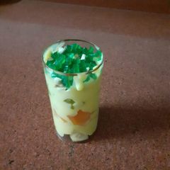 A picture of Kesar fruit cream.