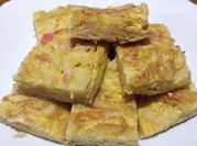 A picture of fried surimi