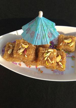 A picture of Apple burfi.