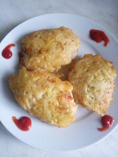 Фото Куриные отбивные в картофельном кляре.