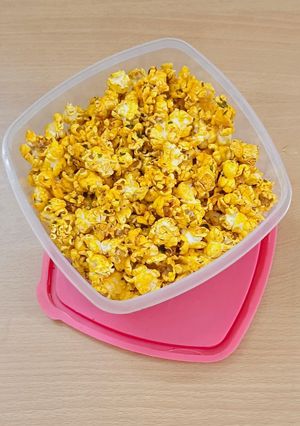 A picture of Moringa Garlic Popcorn.