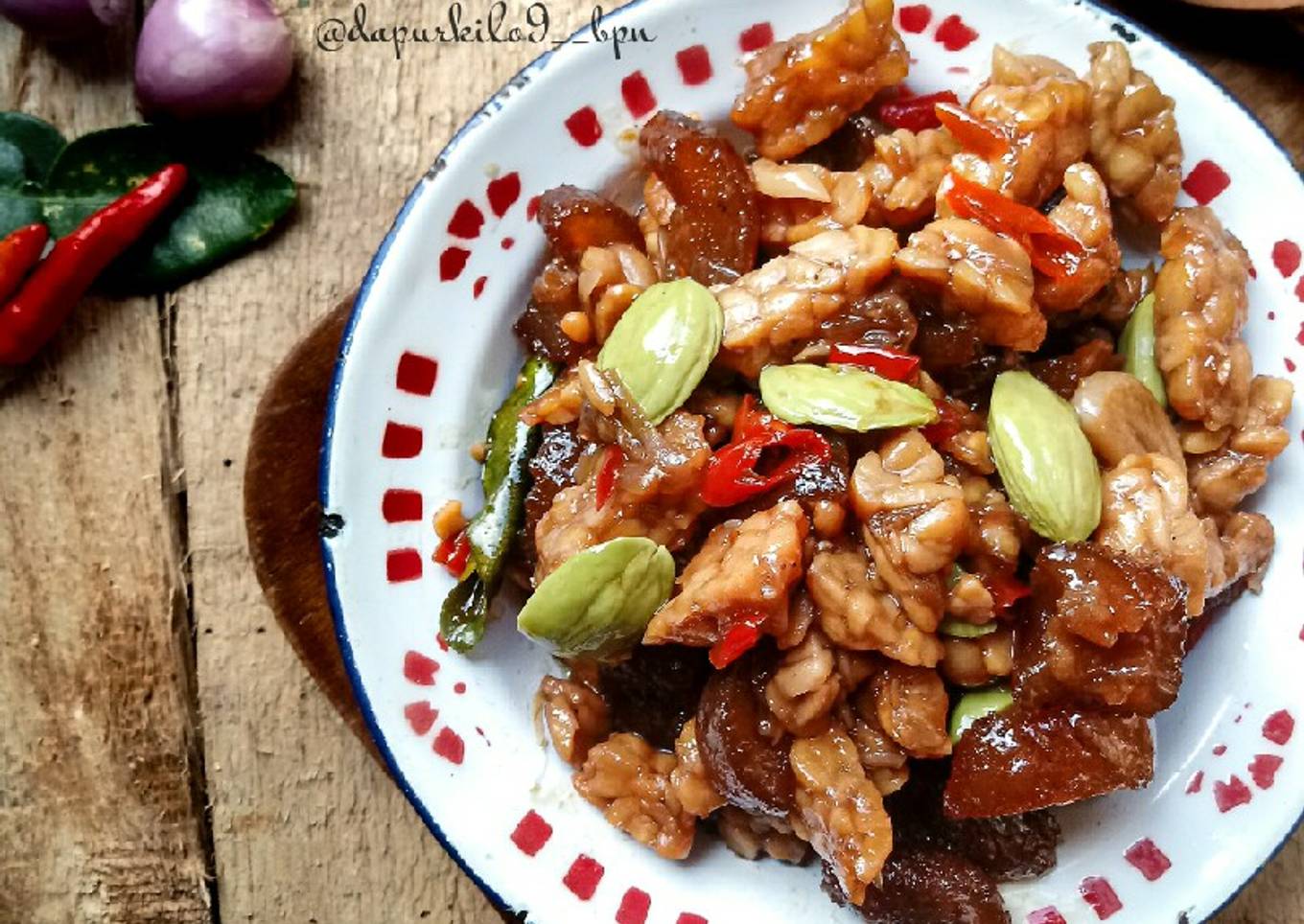 Oseng Tempe Krecek Pete