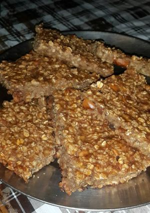 Una foto de Turrón de avena y banana