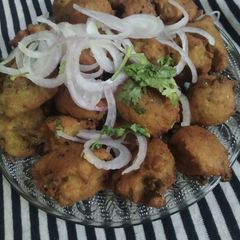 A picture of Moong dal mangore.