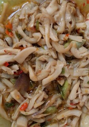 Foto resep Tumis Jamur tiram Pete