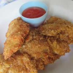 รูปของ Coconut Fried Chicken ala BTS