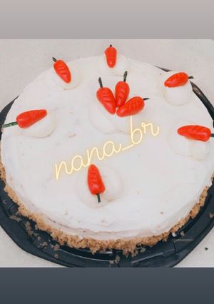 عکسی از دستور کیک هویج با روکش پنیر