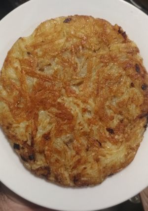 Una foto de Papa rosti