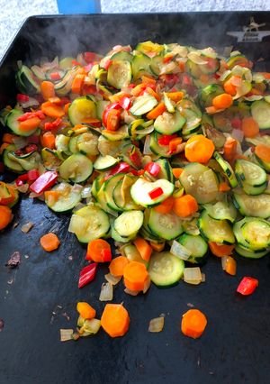 Une photo de Légumes à la plancha
