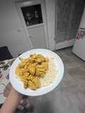 Curry de pui cu orez