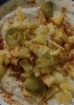 صورة لوصفة بطاطس بصوص الباشميل