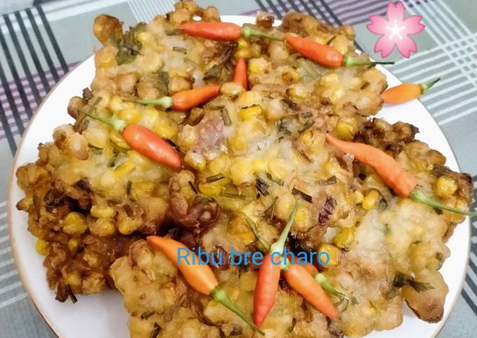 Wajib coba! Resep membuat 🌽 Bakwan jagung Kriuk 🌽  sesuai selera