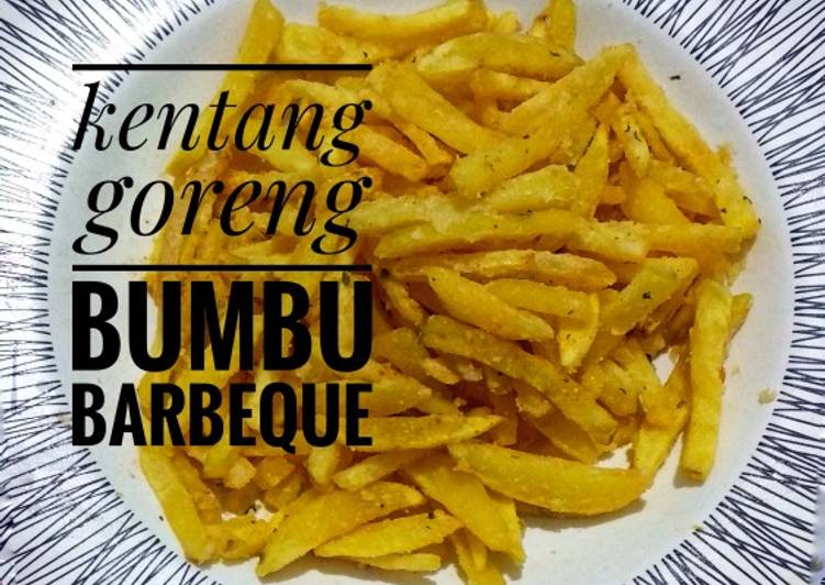 Kentang goreng barbeque ala kfc