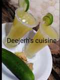 Cucumber and Ginger Lemonade