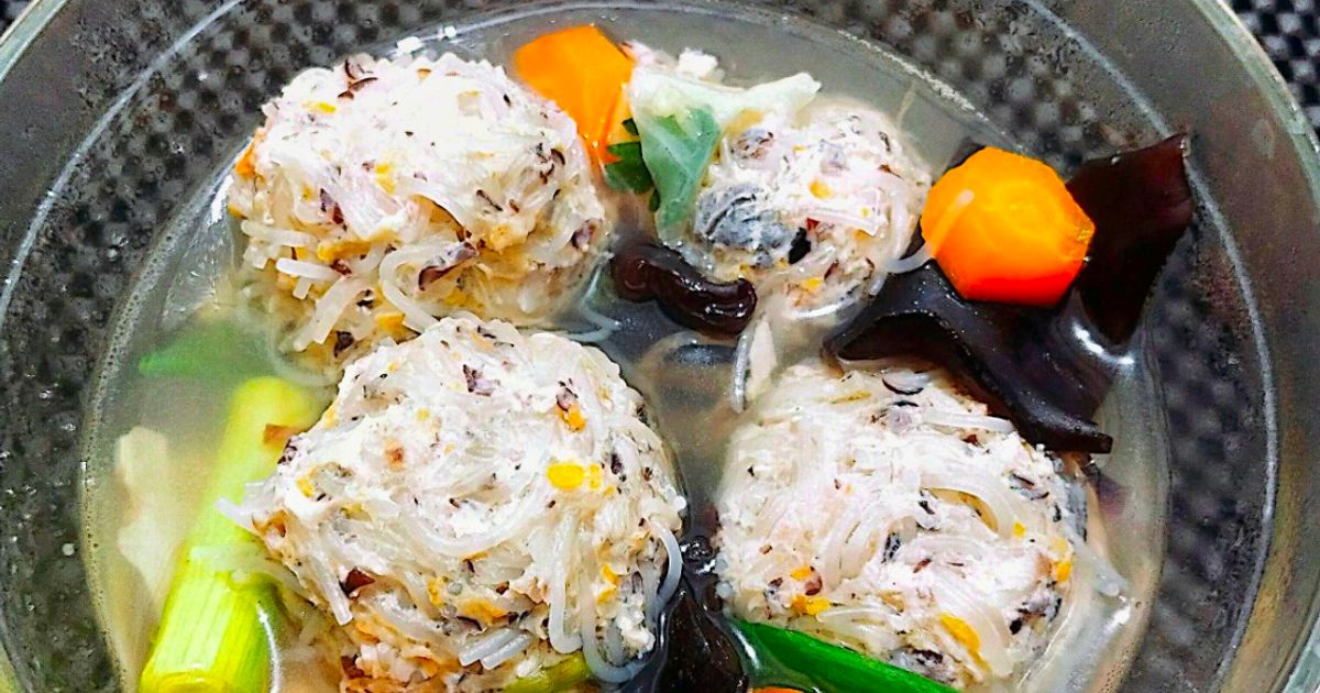 Sup Rambuta Resep Sup Bakso Lohua Ayam (Bakso Rambutan) oleh Kiki_Nomuyepo - Cookpad