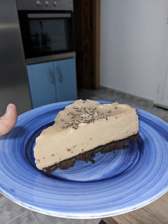 Una foto de Tarta de galletas Oreo sin queso ni leche condensada
