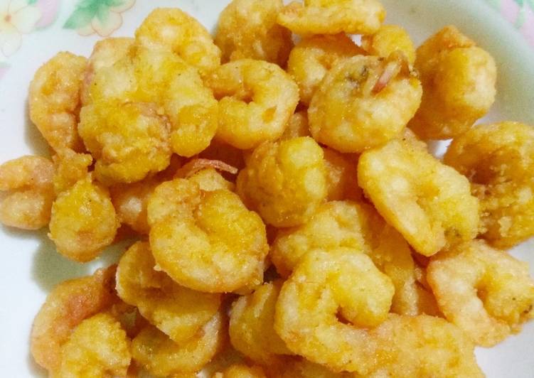 Resep Udang goreng tepung simpel bahan murah, Menggugah Selera