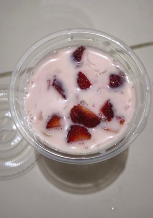 Foto resep Strawberry Sago Jelly