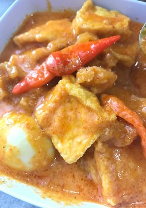 Foto resep Sambal krecek telur tahu