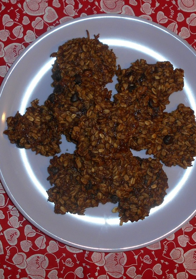 Una foto de Galletas de plátano y avena