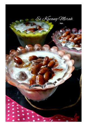 Foto resep Es Kacang Merah