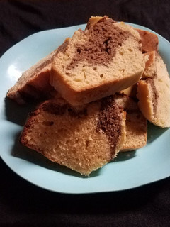 Marble Cake slice ainihin hoton girkin
