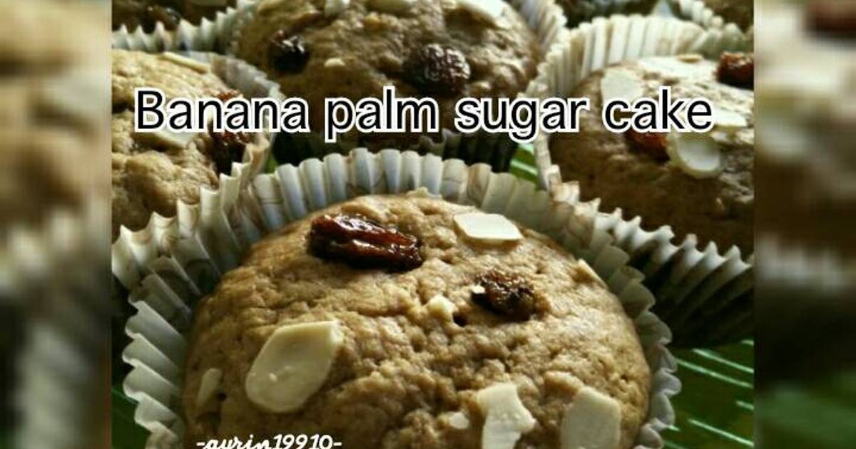 Resep Banana palm sugar cake oleh Zah Hidraaz Cookpad