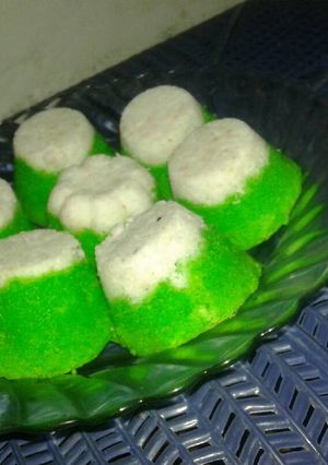 Foto resep Kue Putu ayu 1 telur