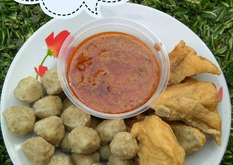 Resep Kuah Kacang Batagor / Siomay yang Sempurna