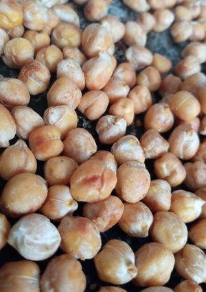 Una foto de Garbanzos asados