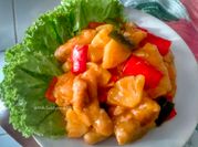 Gambar ikan asam manis nanas