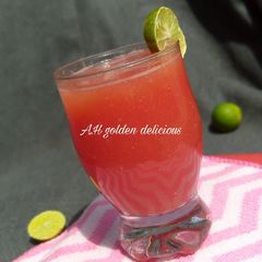 A picture of Watermelon drink.