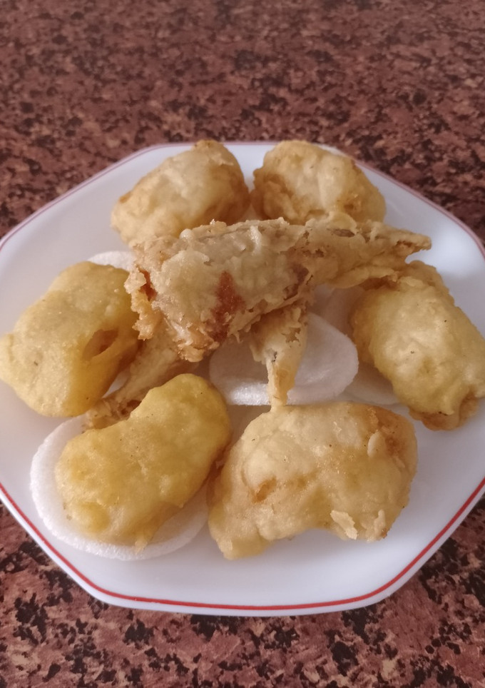 Una foto de Bocados de Rape rebozadas