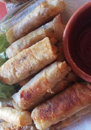 Φωτογραφία της συνταγής Spring rolls λαχανικών 🌶️🥕