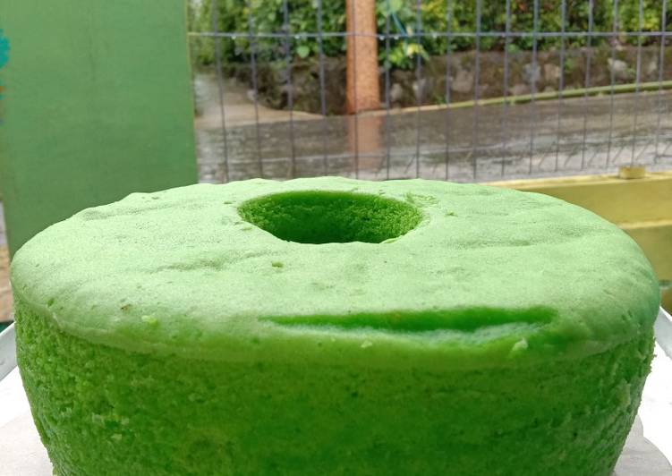 Bolu Pandan Kukus 💚