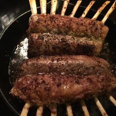 A picture of Rack of lamb.