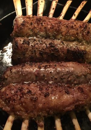 A picture of Rack of lamb.