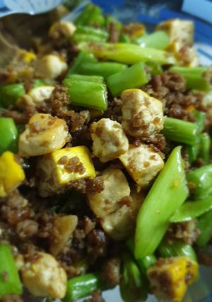 Foto resep Tumis Tahu Buncis Daging Giling