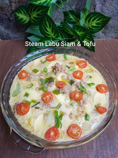 Foto resep Steam Labu Siam & Tofu