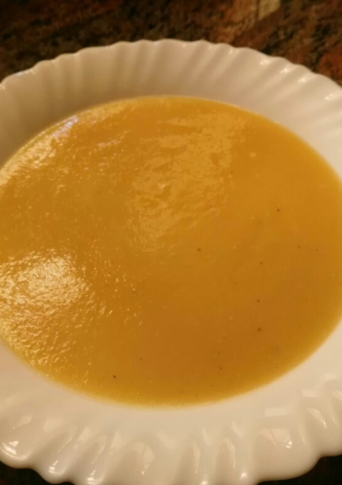 Una foto de Puré de calabaza y calabacín (de mi madre)