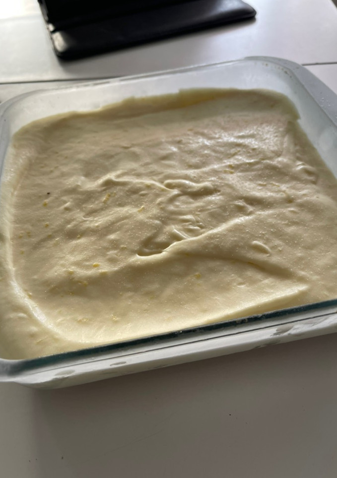 Una foto de Postre de limón con leche condensada súper fácil