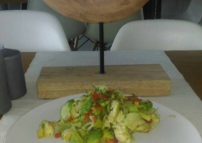 Chicken avocado salad