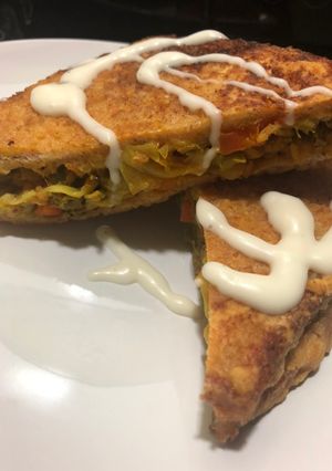 A picture of BREAD BHAJI (oil free).