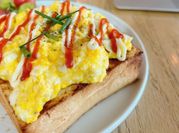 A picture of egg mayo toast